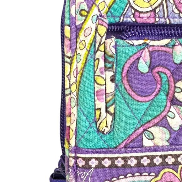 Vera Bradley Purple Floral Zip Wallet – Full Organizer Style – OS - Picture 12 of 13